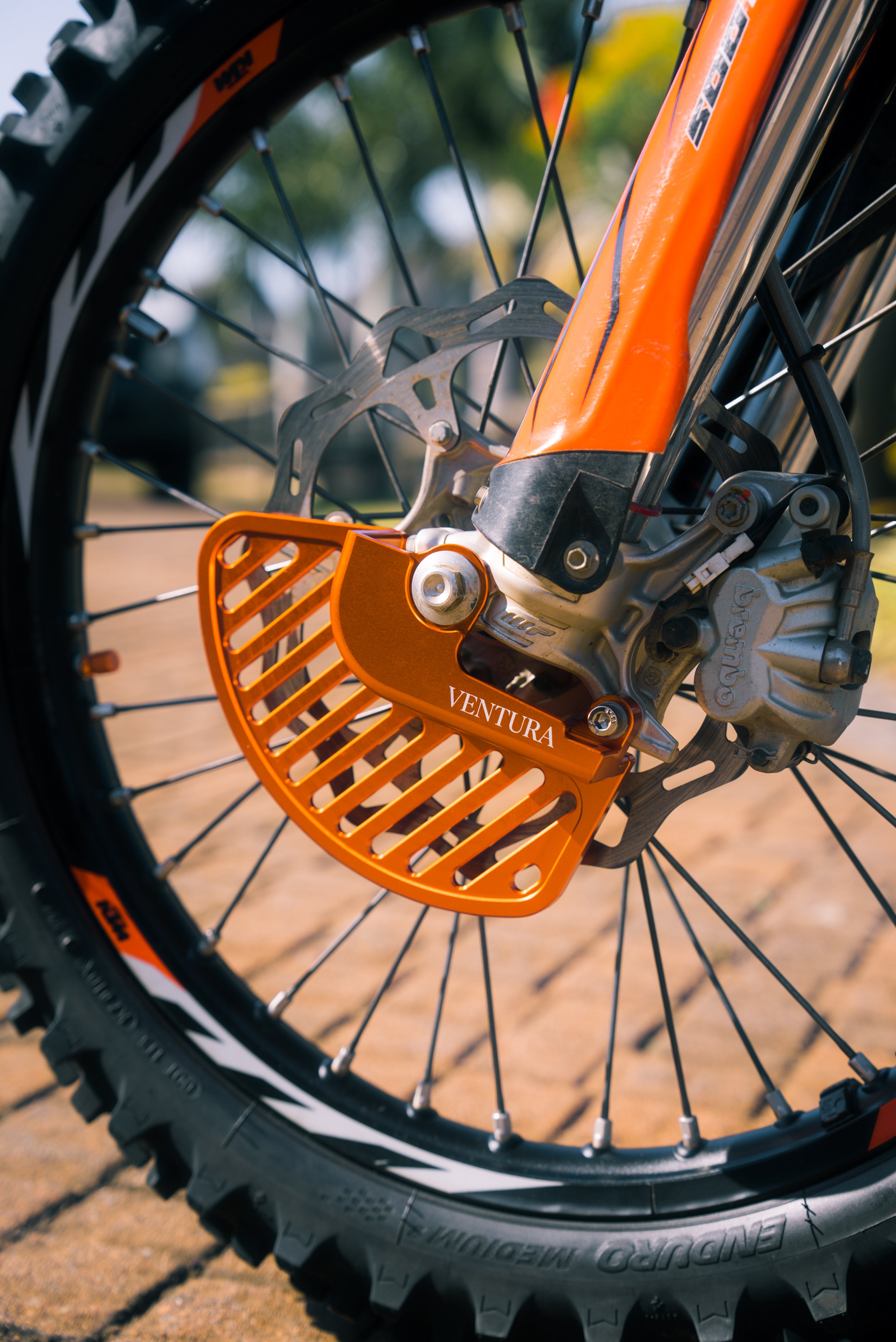 Front Brake Disc Cover Guard For KTM Husqvarna Gas Gas Sherco