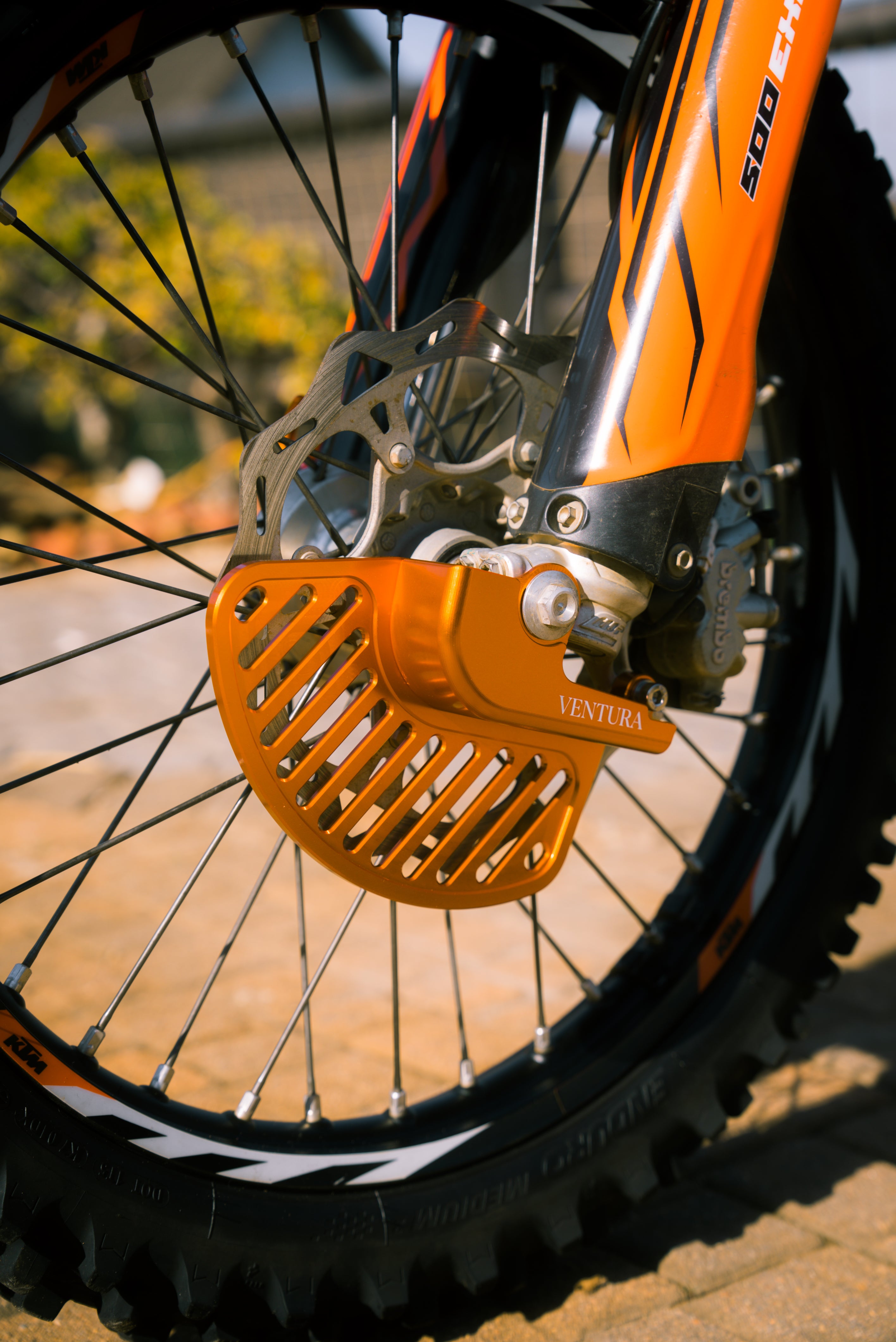 Front Brake Disc Cover Guard For KTM Husqvarna Gas Gas Sherco